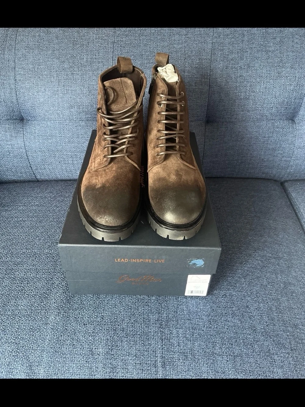 Good Man Men’s Modern City Suede Boots-Size 11-New